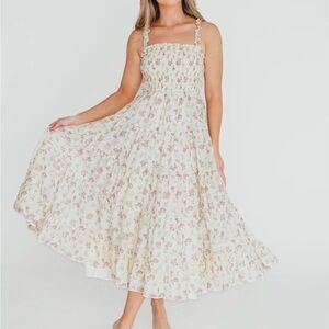 Worth Collective Floral Cotton Dress